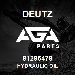 81296478 Deutz HYDRAULIC OIL | AGA Parts
