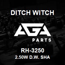 RH-3250 Ditch Witch 2.50W D.W. SHA | AGA Parts