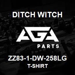 ZZ83-1-DW-258LG Ditch Witch t-shirt | AGA Parts