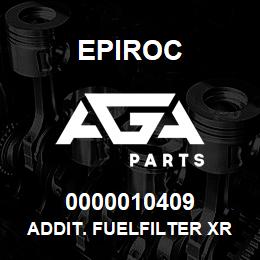 0000010409 Epiroc ADDIT. FUELFILTER XRXS-XRVS | AGA Parts