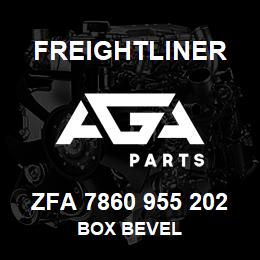 ZFA 7860 955 202 Freightliner BOX BEVEL | AGA Parts