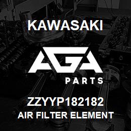 ZZYYP182182 Kawasaki AIR FILTER ELEMENT | AGA Parts