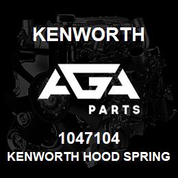 1047104 Kenworth KENWORTH HOOD SPRING BROWN | AGA Parts