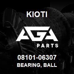 08101-06307 Kioti BEARING, BALL | AGA Parts
