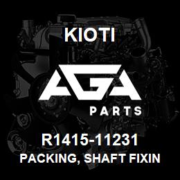 R1415-11231 Kioti PACKING, SHAFT FIXING PIPE V | AGA Parts
