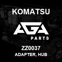 ZZ0037 Komatsu ADAPTER, HUB | AGA Parts