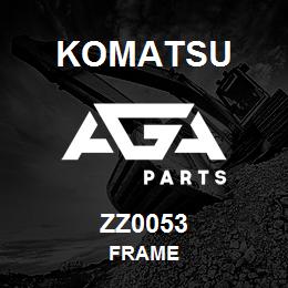 ZZ0053 Komatsu FRAME | AGA Parts
