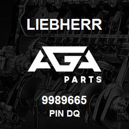 9989665 Liebherr PIN DQ | AGA Parts