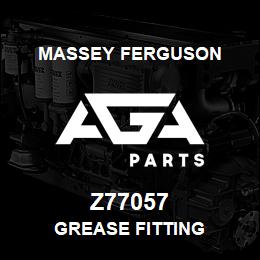 Z77057 Massey Ferguson GREASE FITTING | AGA Parts