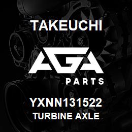 YXNN131522 Takeuchi TURBINE AXLE | AGA Parts