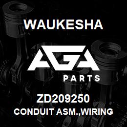ZD209250 Waukesha CONDUIT ASM.,WIRING 3/8 IN | AGA Parts