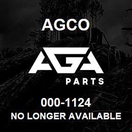 000-1124 Agco NO LONGER AVAILABLE | AGA Parts