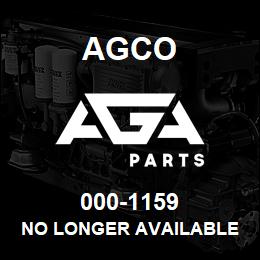 000-1159 Agco NO LONGER AVAILABLE | AGA Parts