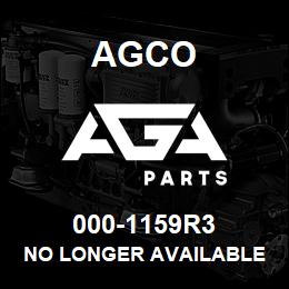 000-1159R3 Agco NO LONGER AVAILABLE | AGA Parts
