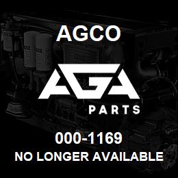 000-1169 Agco NO LONGER AVAILABLE | AGA Parts