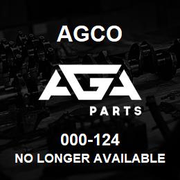 000-124 Agco NO LONGER AVAILABLE | AGA Parts