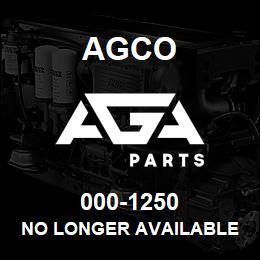 000-1250 Agco NO LONGER AVAILABLE | AGA Parts