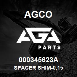 000345623A Agco SPACER SHIM-0,15 | AGA Parts