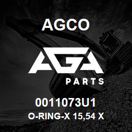0011073U1 Agco O-RING-X 15,54 X | AGA Parts