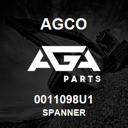 0011098U1 Agco SPANNER | AGA Parts