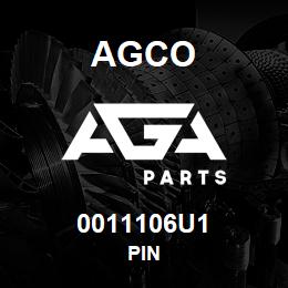 0011106U1 Agco PIN | AGA Parts