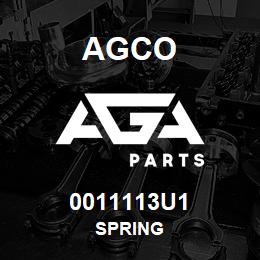0011113U1 Agco SPRING | AGA Parts