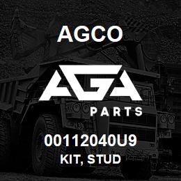00112040U9 Agco KIT, STUD | AGA Parts