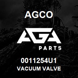 0011254U1 Agco VACUUM VALVE | AGA Parts