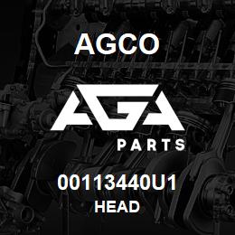 00113440U1 Agco HEAD | AGA Parts
