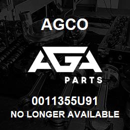 0011355U91 Agco NO LONGER AVAILABLE | AGA Parts