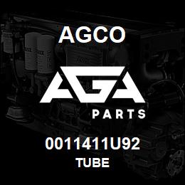 0011411U92 Agco TUBE | AGA Parts