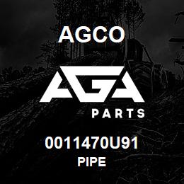 0011470U91 Agco PIPE | AGA Parts