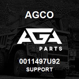 0011497U92 Agco SUPPORT | AGA Parts