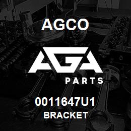 0011647U1 Agco BRACKET | AGA Parts