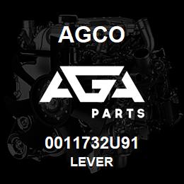 0011732U91 Agco LEVER | AGA Parts