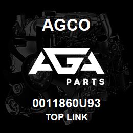0011860U93 Agco TOP LINK | AGA Parts