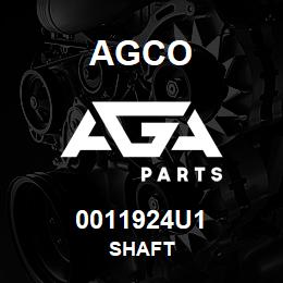 0011924U1 Agco SHAFT | AGA Parts