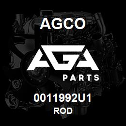 0011992U1 Agco ROD | AGA Parts