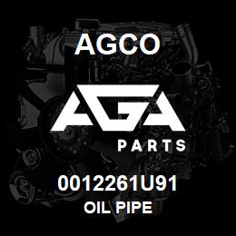 0012261U91 Agco OIL PIPE | AGA Parts
