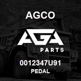 0012347U91 Agco PEDAL | AGA Parts