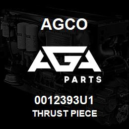 0012393U1 Agco THRUST PIECE | AGA Parts