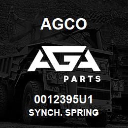 0012395U1 Agco SYNCH. SPRING | AGA Parts