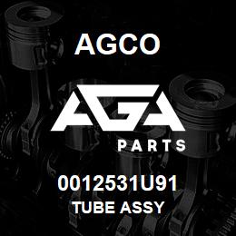 0012531U91 Agco TUBE ASSY | AGA Parts
