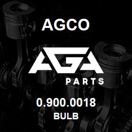 0.900.0018 Agco BULB | AGA Parts