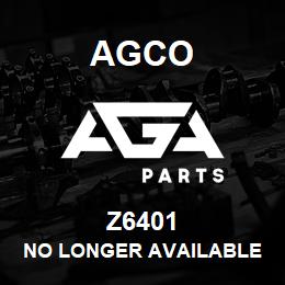 Z6401 Agco NO LONGER AVAILABLE | AGA Parts