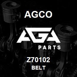 Z70102 Agco BELT | AGA Parts
