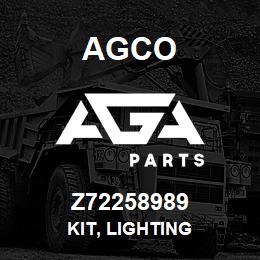 Z72258989 Agco KIT, LIGHTING | AGA Parts