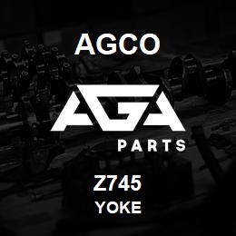 Z745 Agco YOKE | AGA Parts