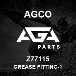 Z77115 Agco GREASE FITTING-1 | AGA Parts