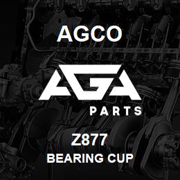 Z877 Agco BEARING CUP | AGA Parts